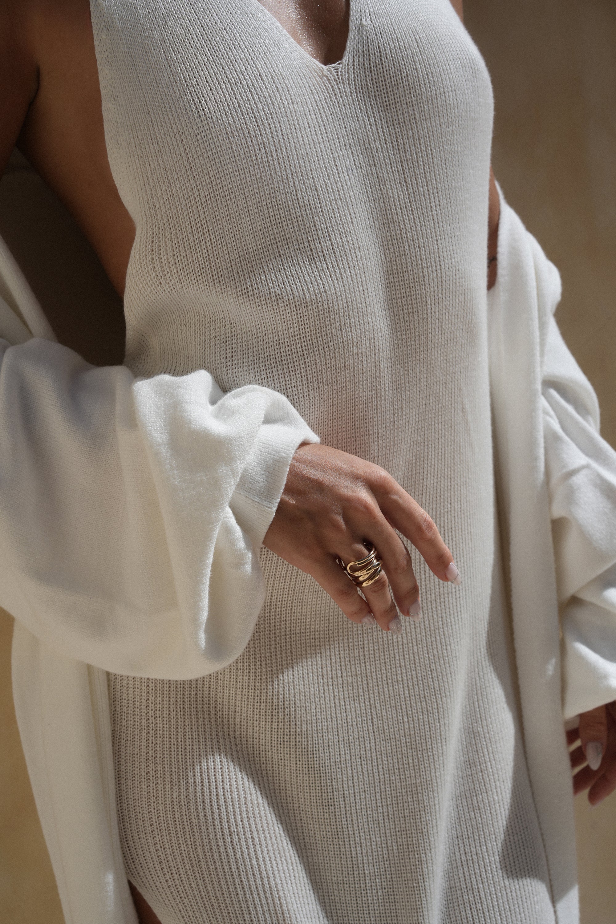 CARDIGAN | WHITE