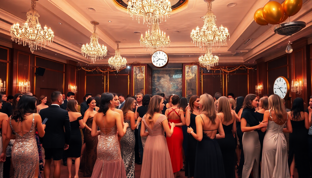 Elevate Your New Year's Eve with These Stunning Party Themes and Dresses