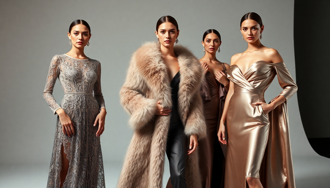 Elevate Your Look with Luxury Fabrics: Lace, Fur, and Satin