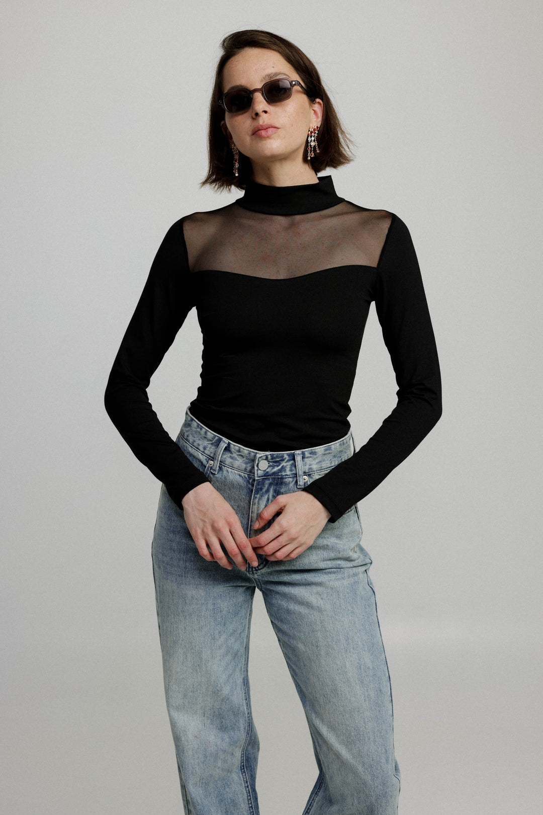 Elenora mesh top