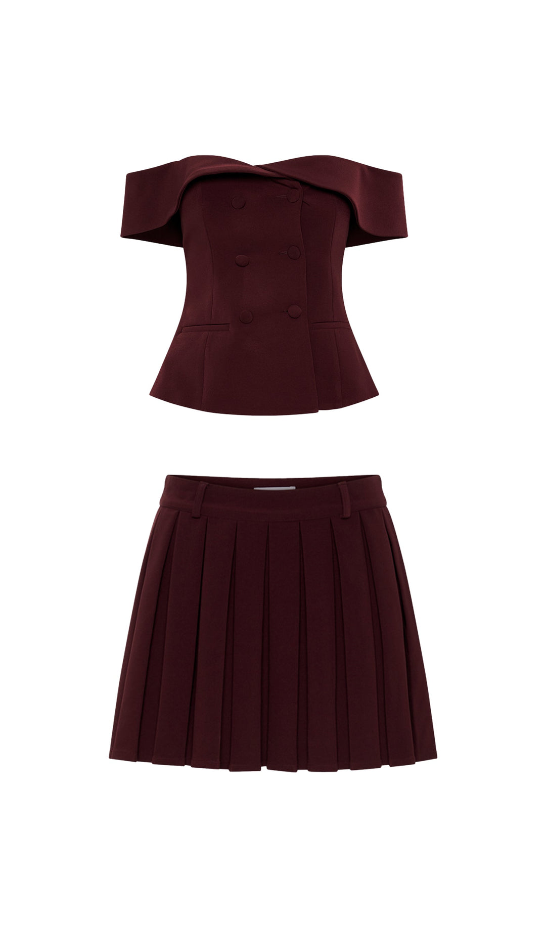 Suiting Mini Dress Two Piece Sets