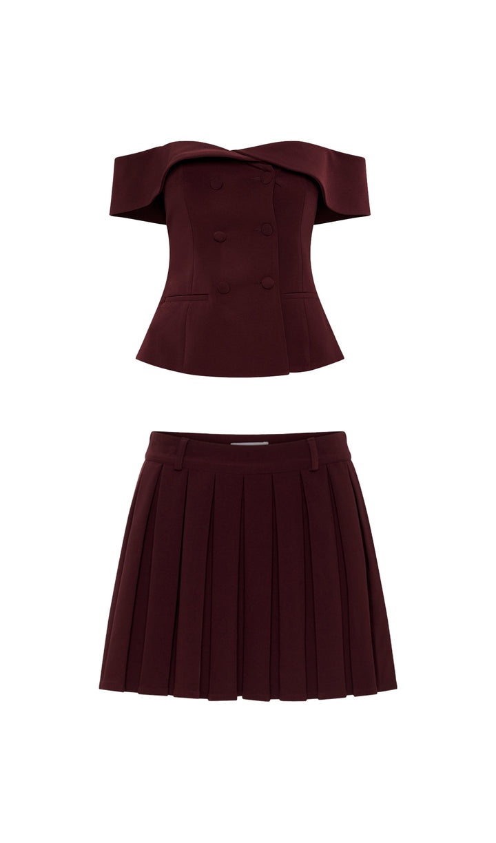 Suiting Mini Dress Two Piece Sets