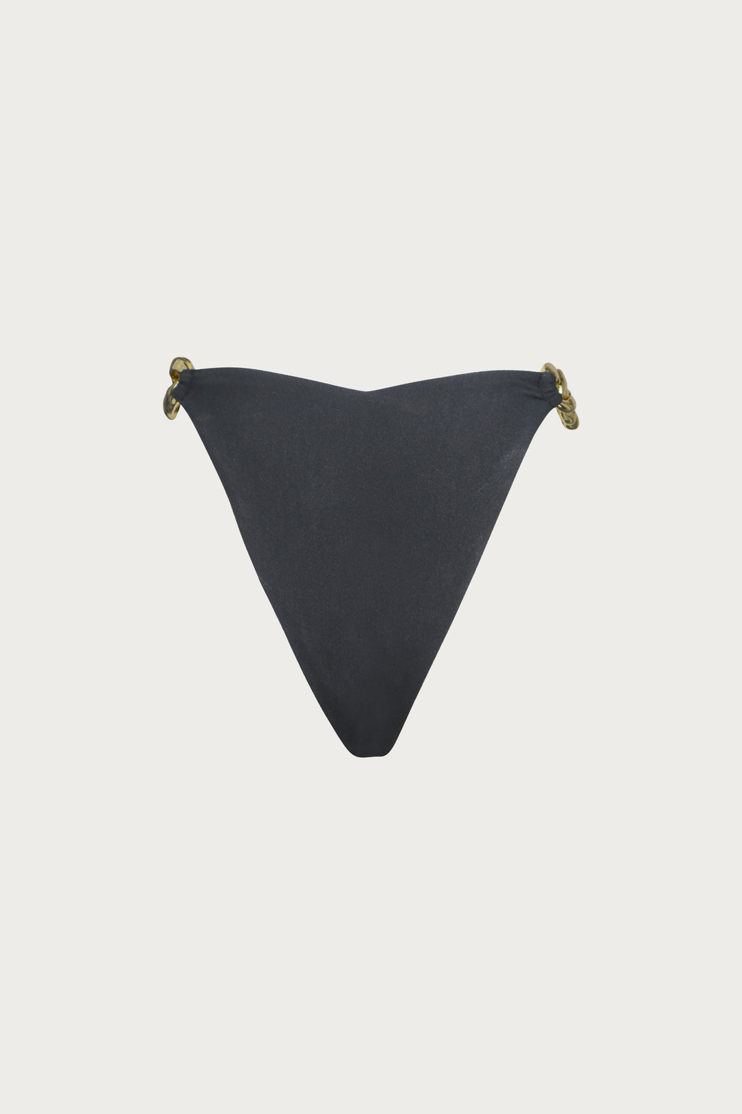 Gold Chain High Rise (Faux Suede Black) - Celestial Couture