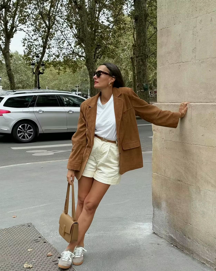 Elena Suede Blazer