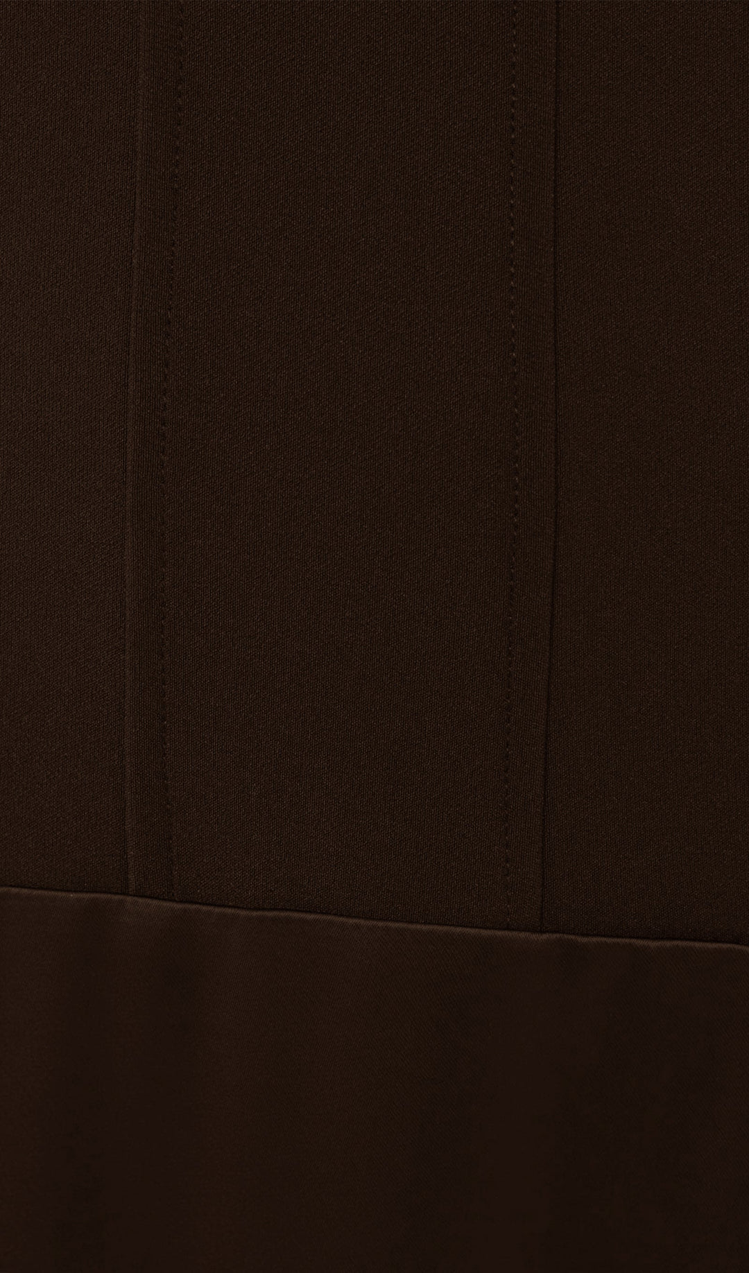 Knitted Satin Maxi Dress -Coffee - Celestia Couture