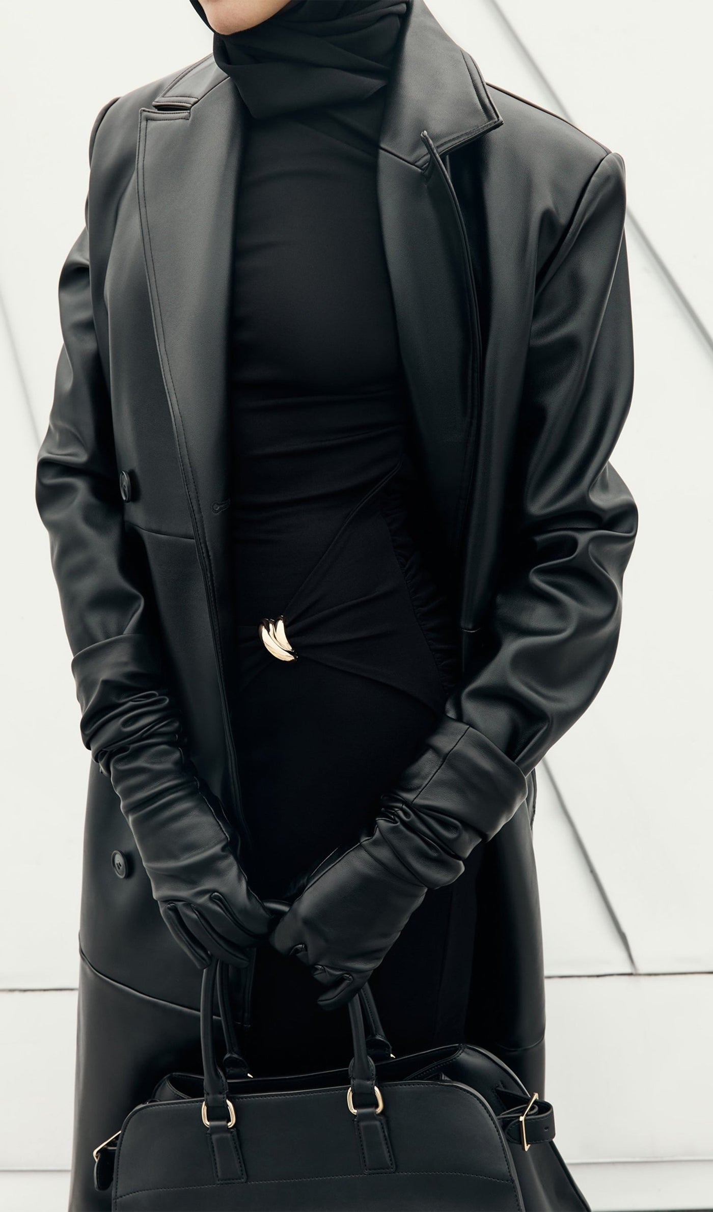 Jersey Seductive Fitted Maxi Dress-Black