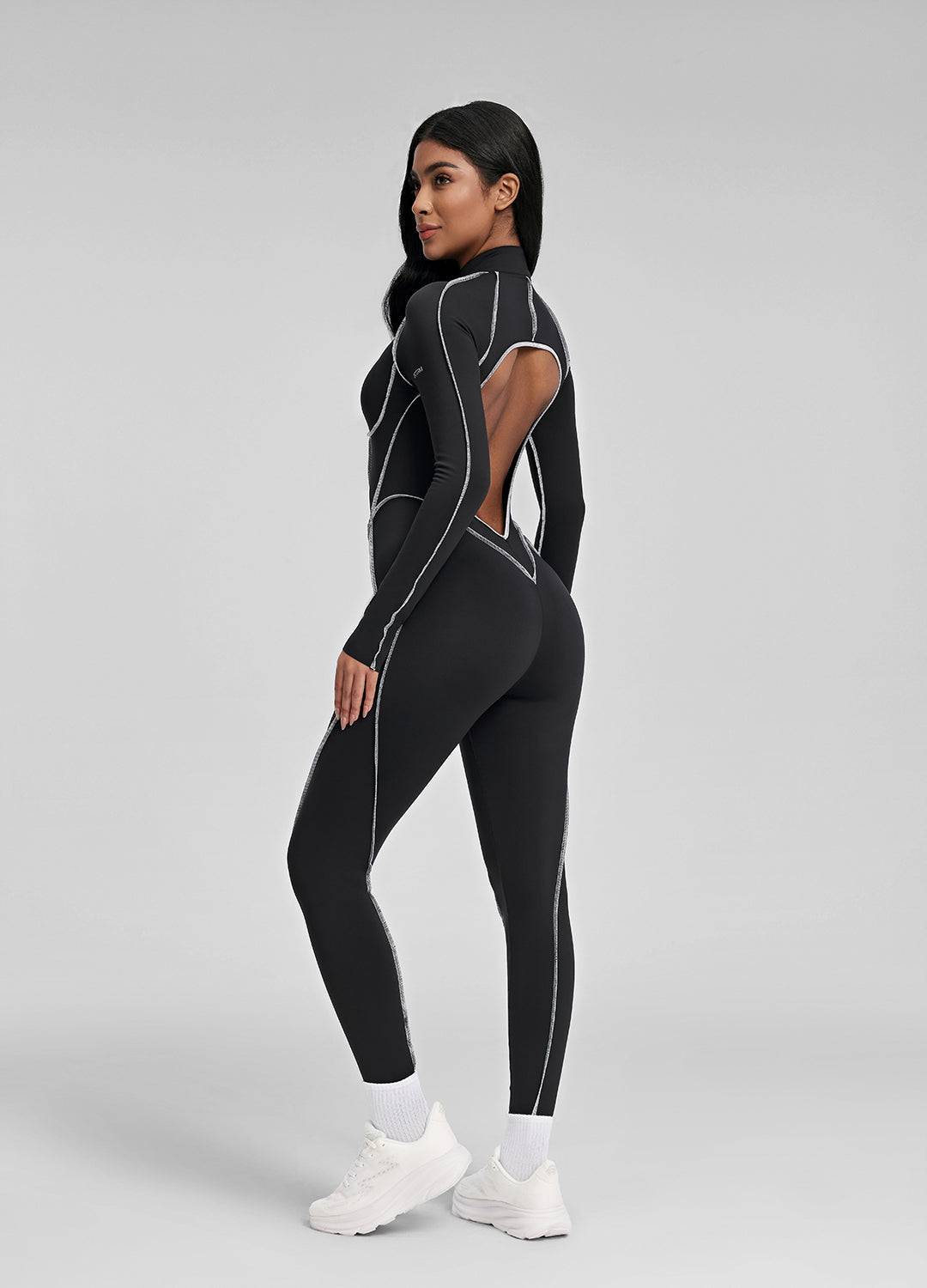Contour Stitch Catsuit - Celestial Couture
