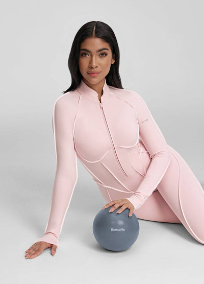 Contour Stitch Catsuit - Celestial Couture