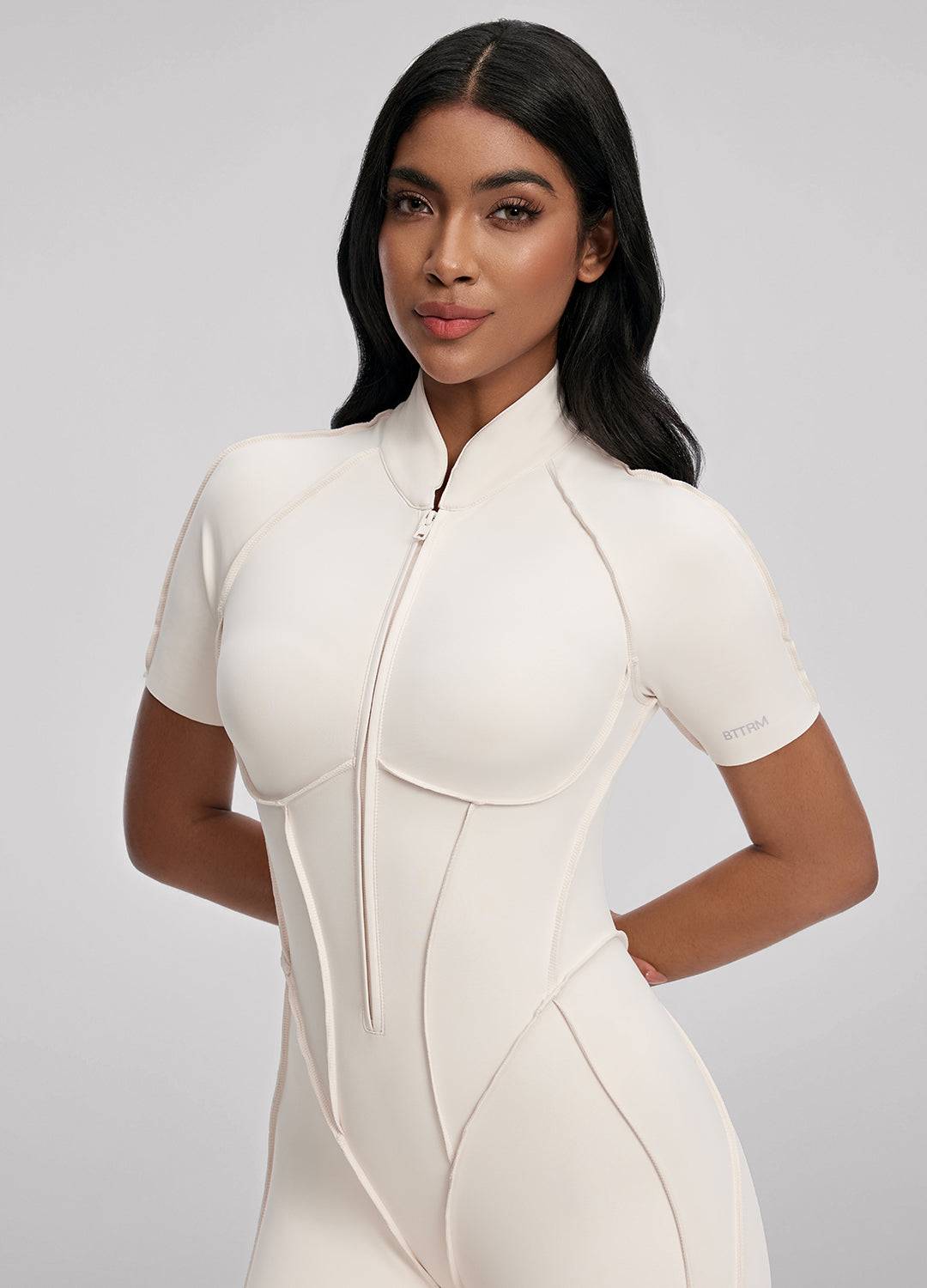 Closed-Back Shorts Catsuit - Celestial Couture