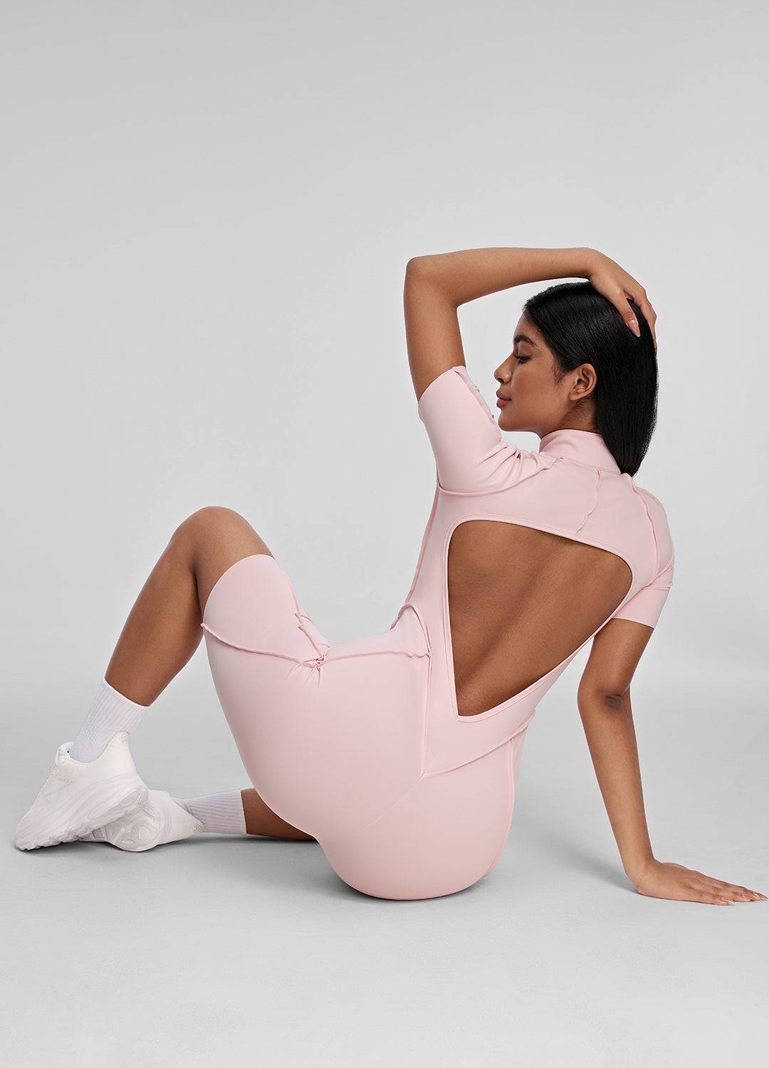 Sleek Shorts Catsuit - Celestial Couture