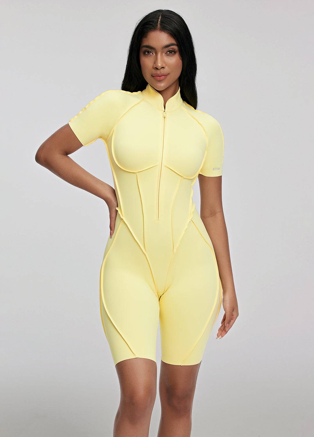 Sleek Shorts Catsuit - Celestial Couture