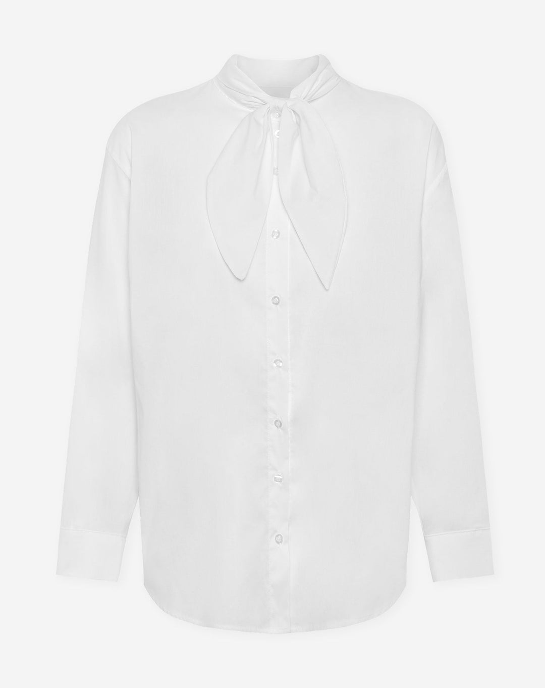BOW BLOUSE WHITE