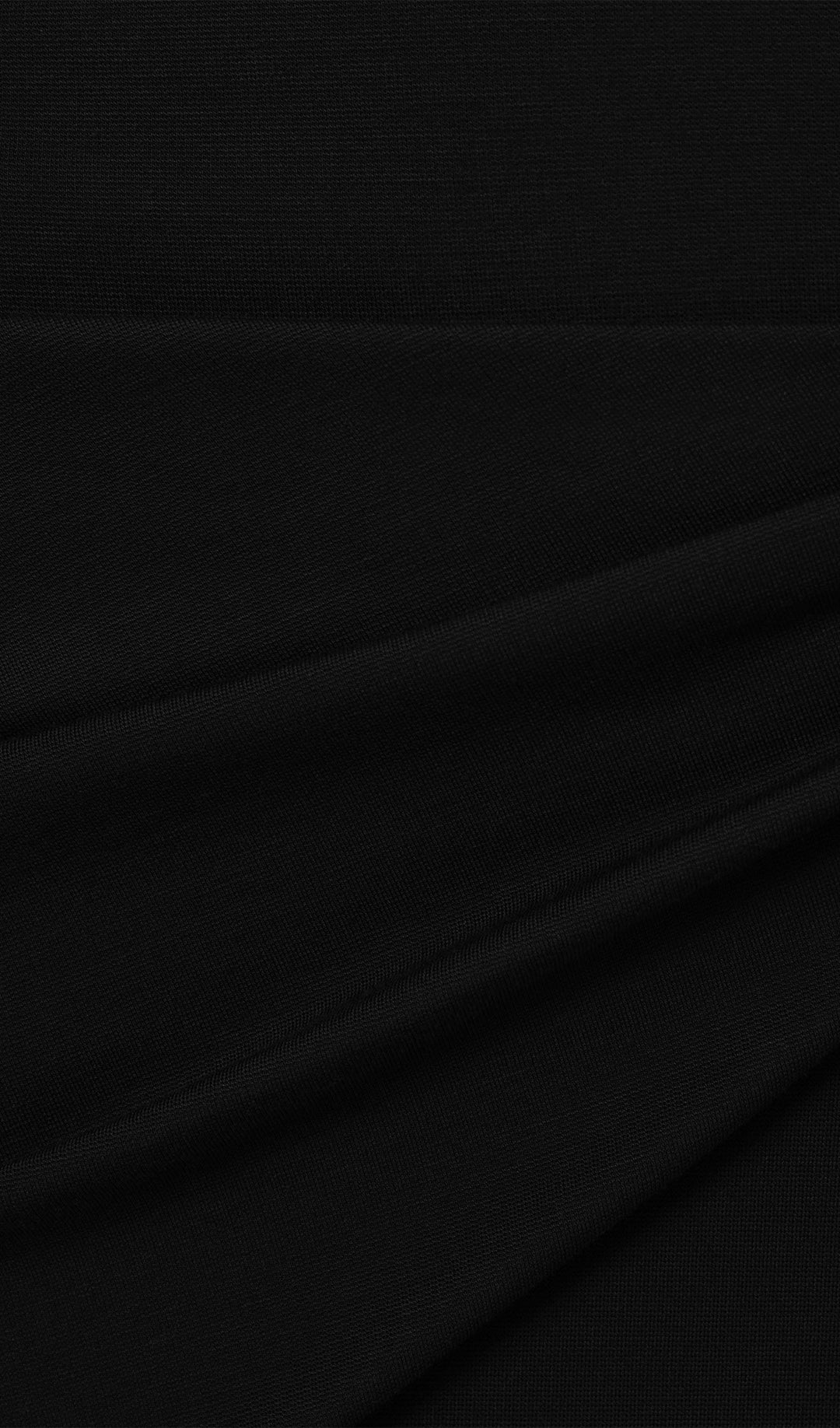 Jersey Seductive Fitted Maxi Dress-Black - Celestia Couture