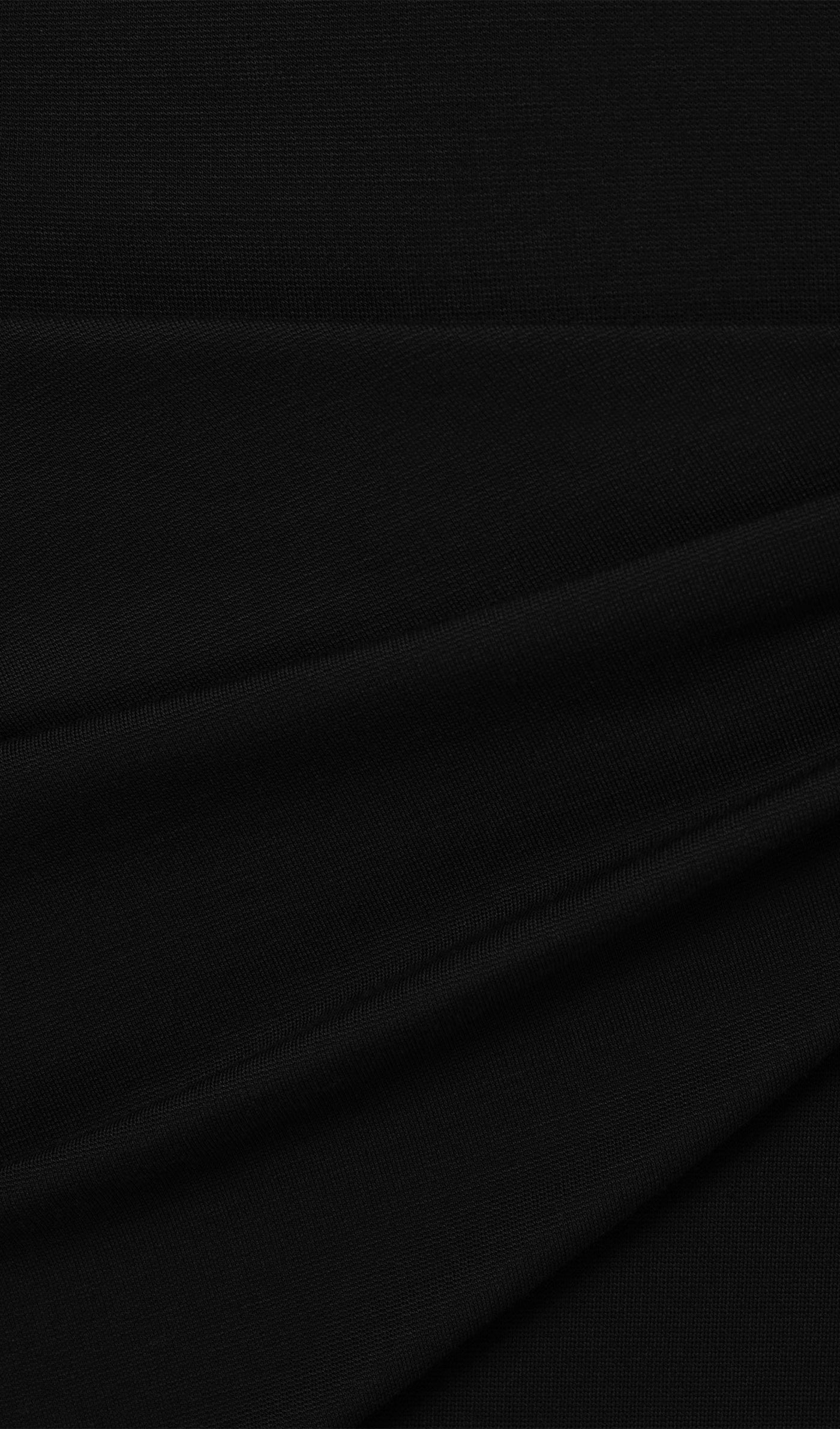 Jersey Seductive Fitted Maxi Dress-Black