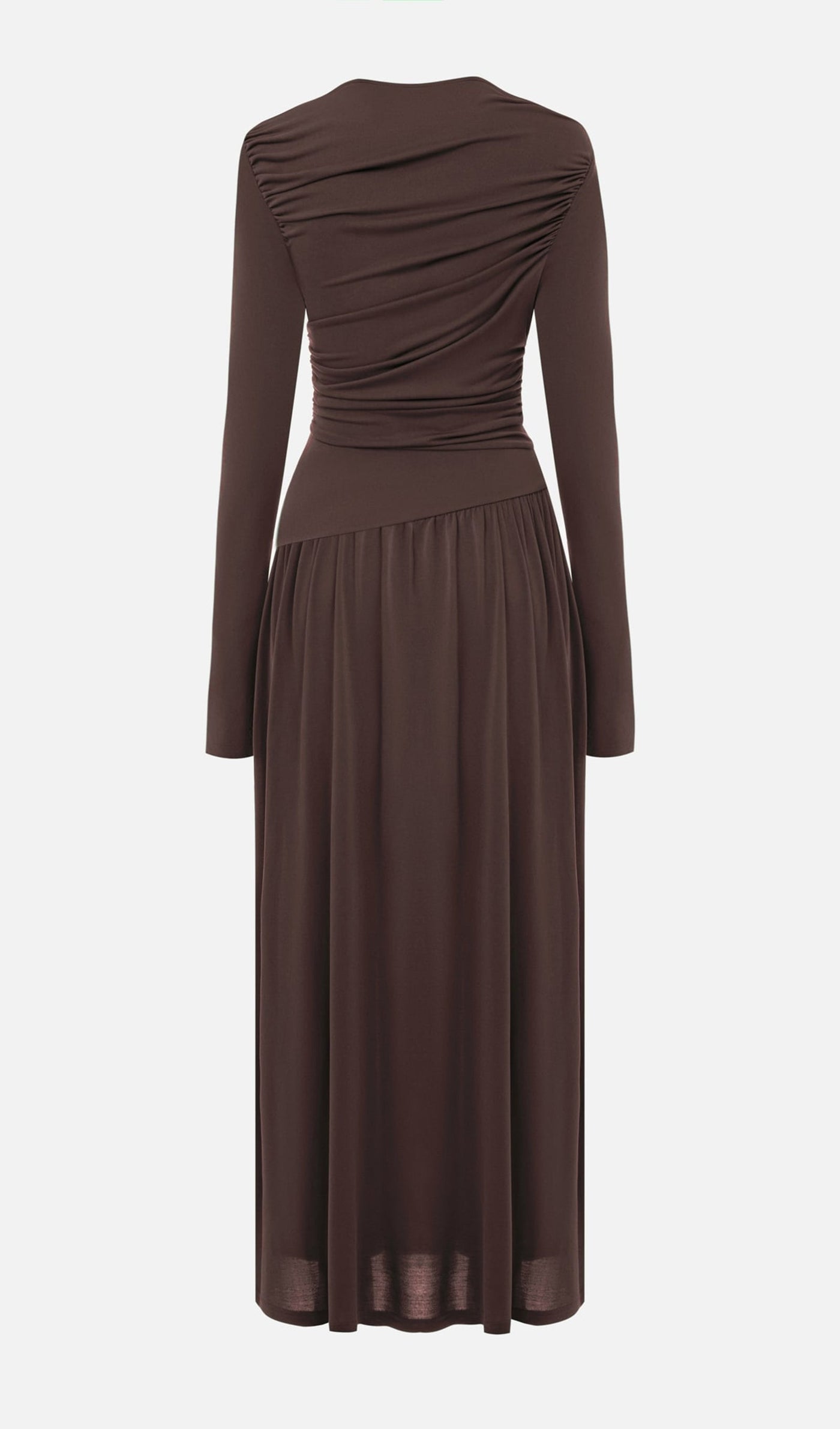 Ruffle Knitted Maxi Dress