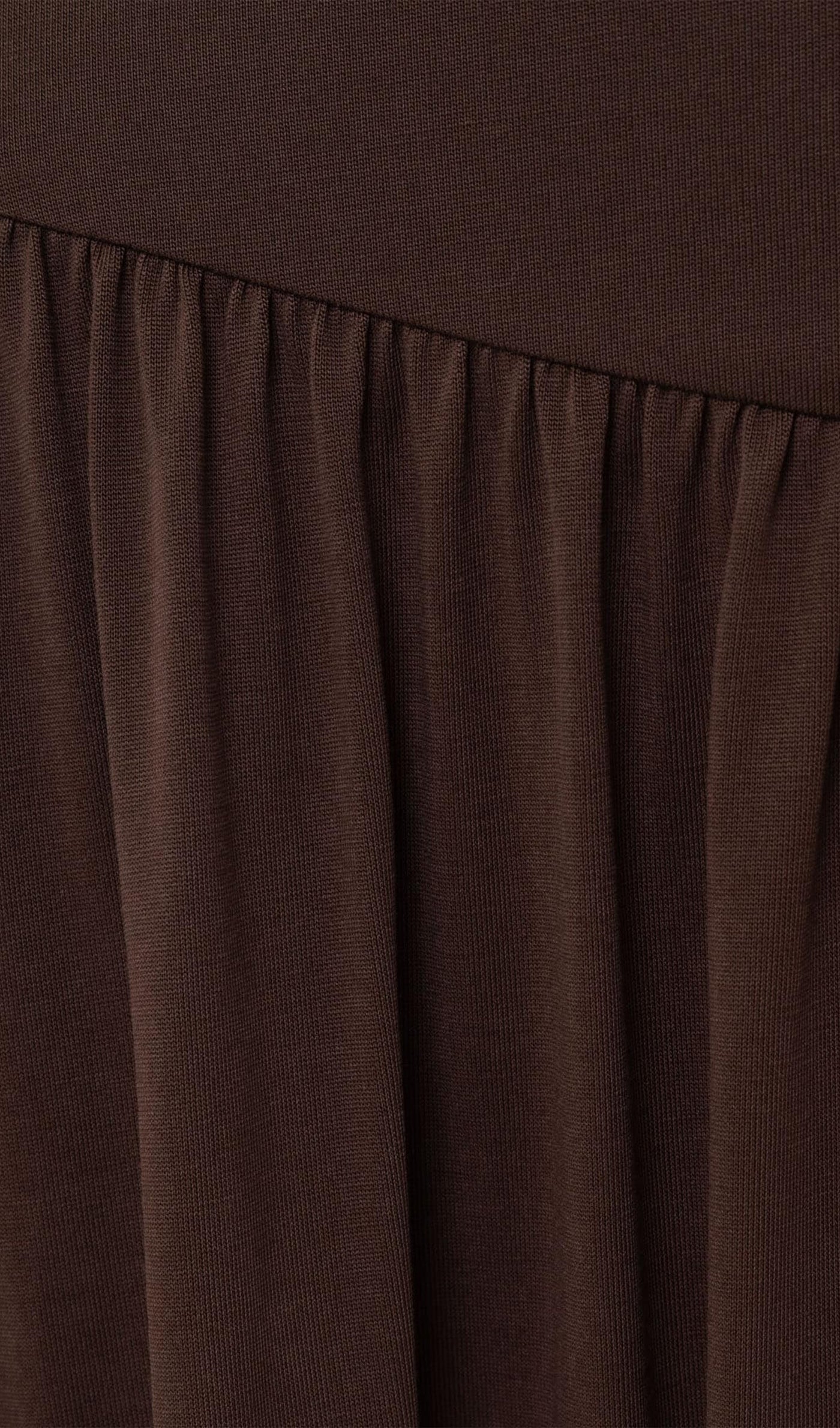 Ruffle Knitted Maxi Dress