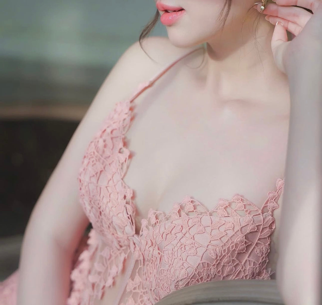 Catherine Lace Dress - Celestia Couture