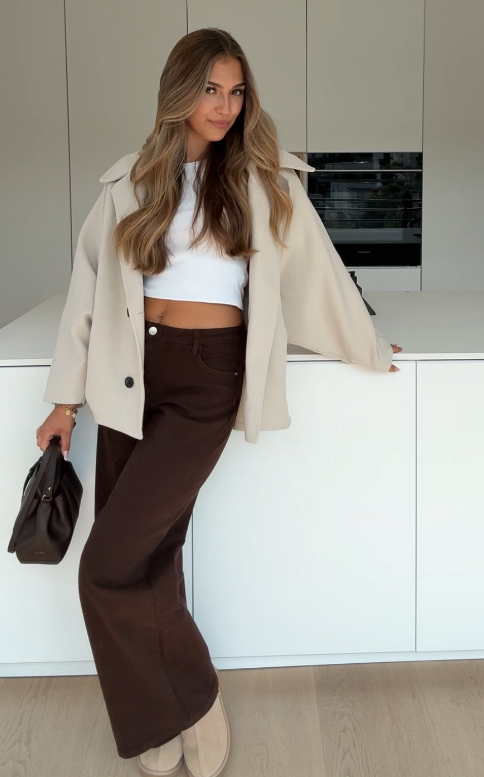 OVERSIZED JACKET CREAM