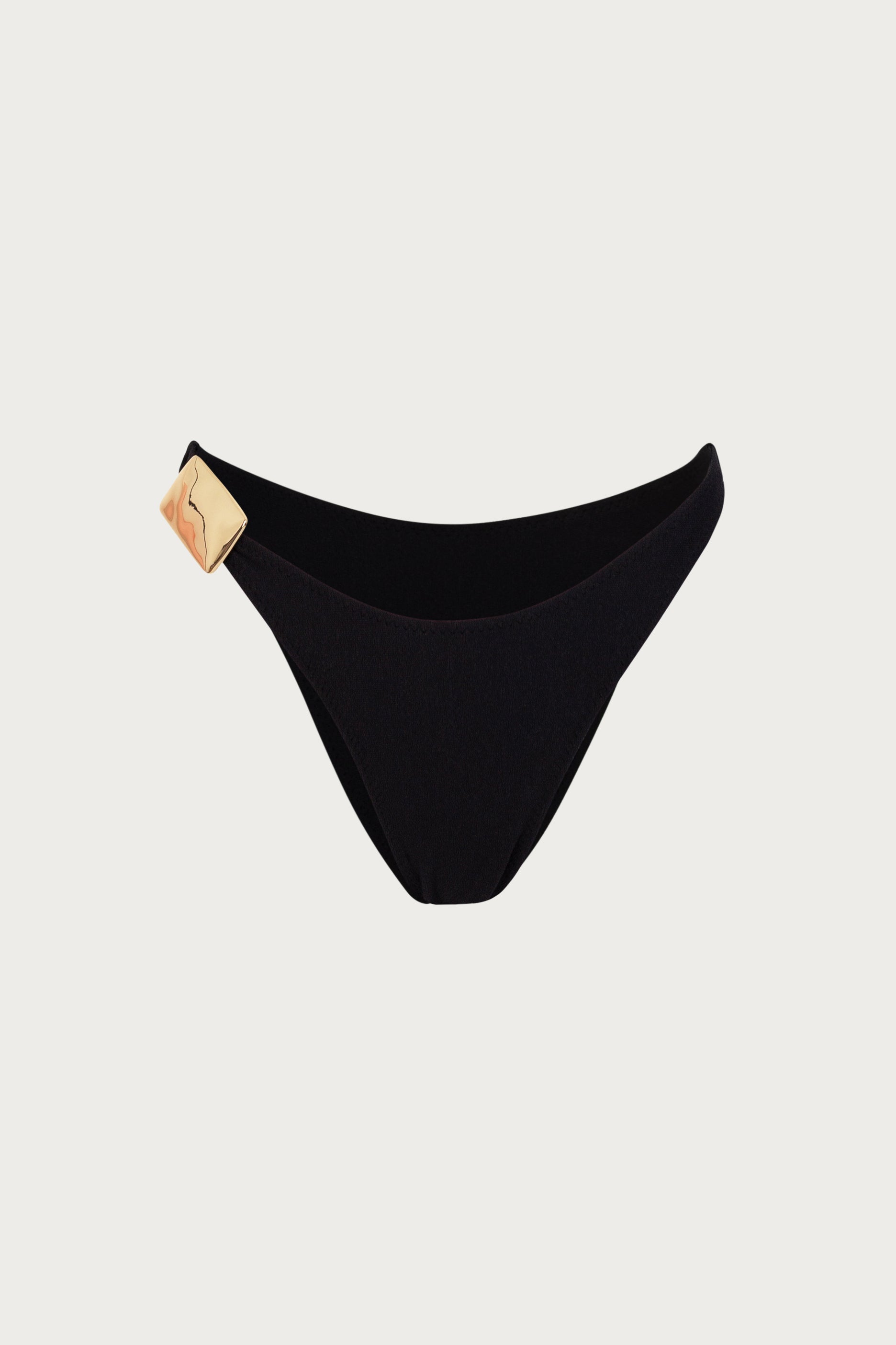 Hammer 90s Bottom (Faux Suede Black) - Celestial Couture