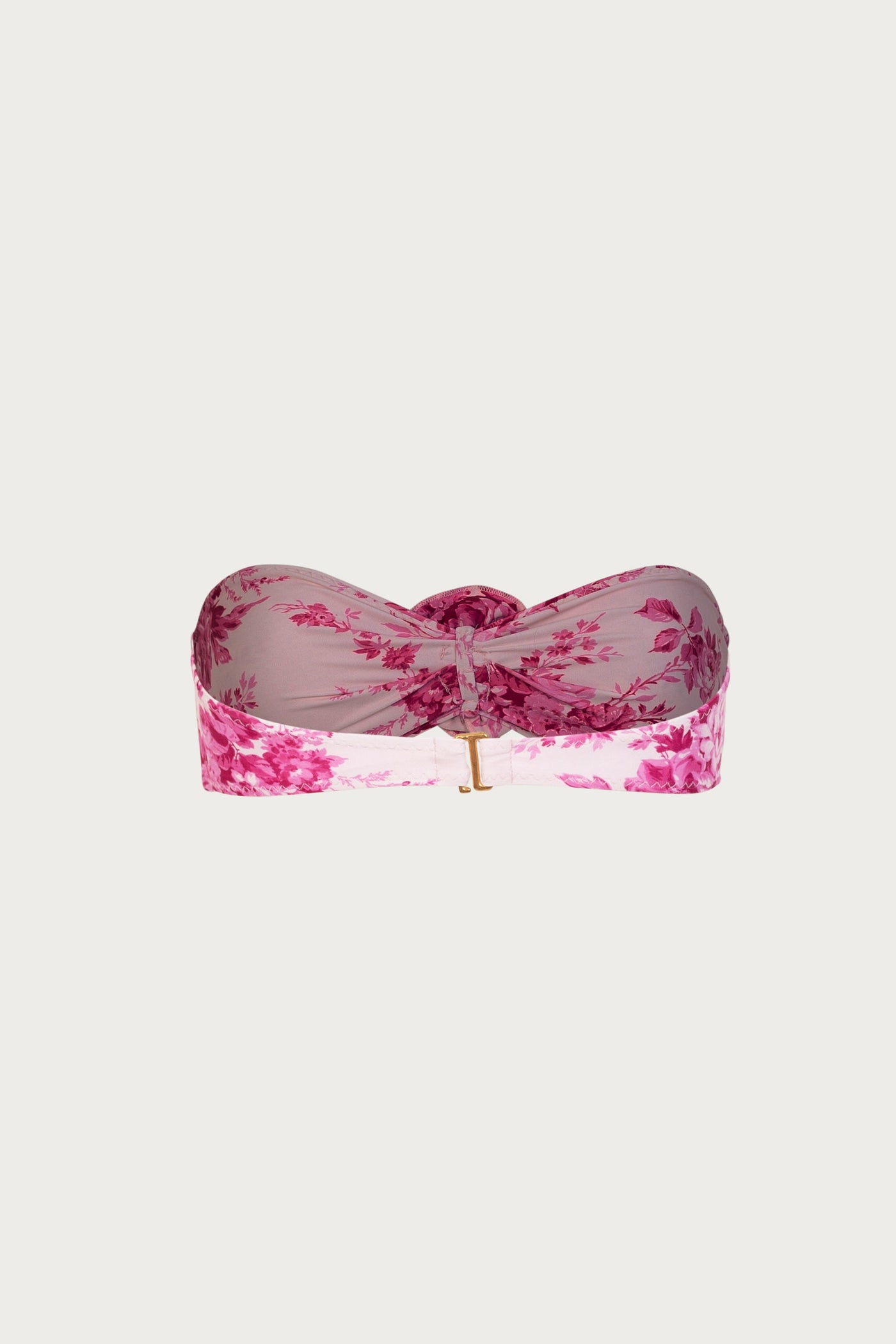 Rosette Bandeau Top (French Floral) - Celestial Couture