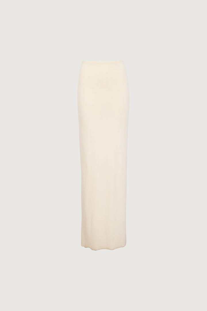 Maxi Skirt (Cream) - Celestia Couture