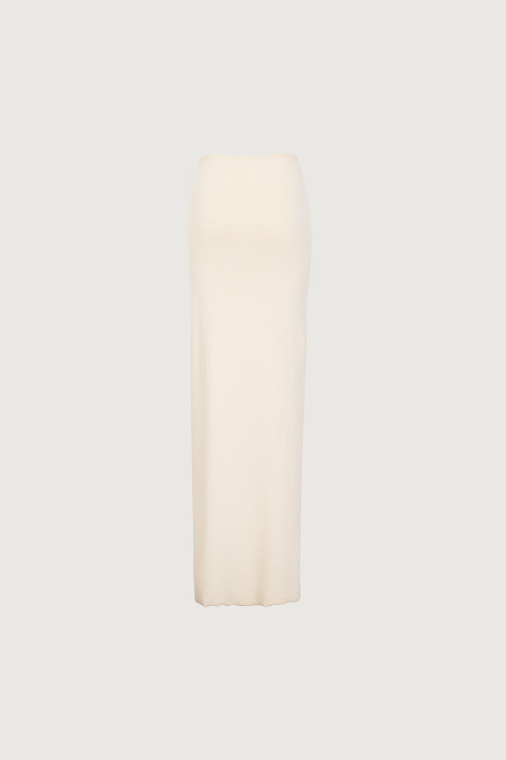 Maxi Skirt (Cream) - Celestia Couture