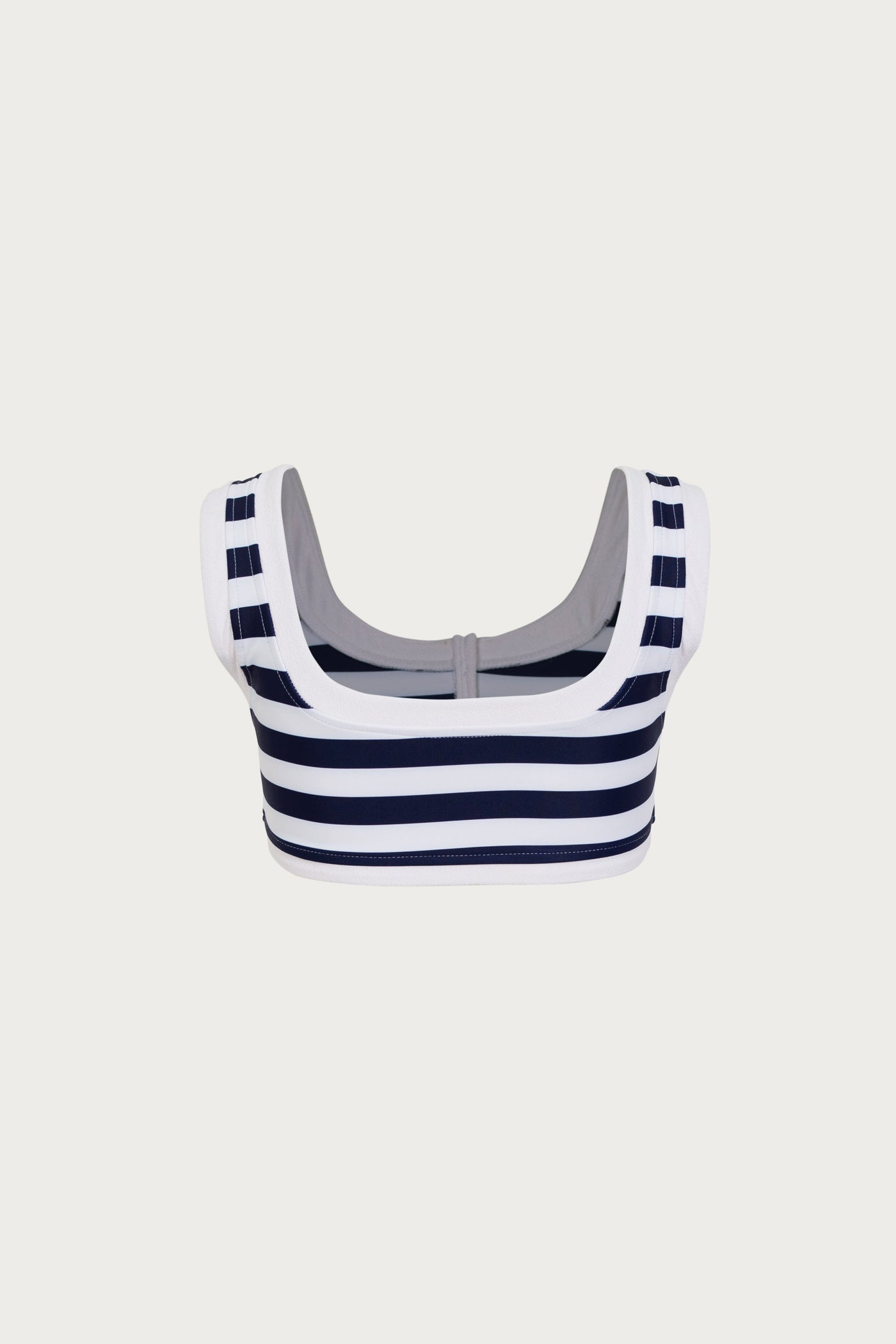 The Grace Tank (Navy Cream Stripe/White) - Celestial Couture