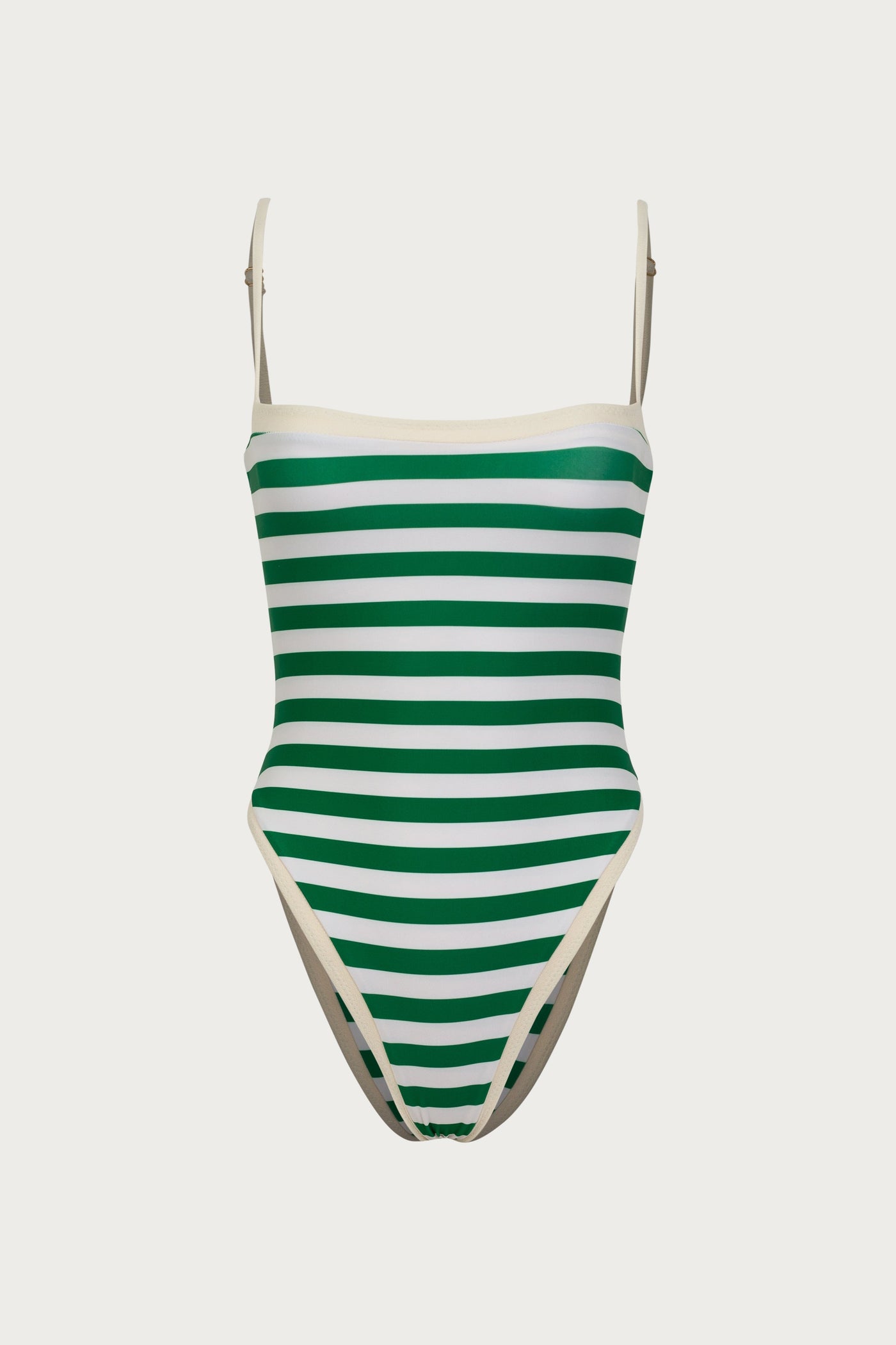 Colorblock One Piece (Green Stripe) - Celestial Couture