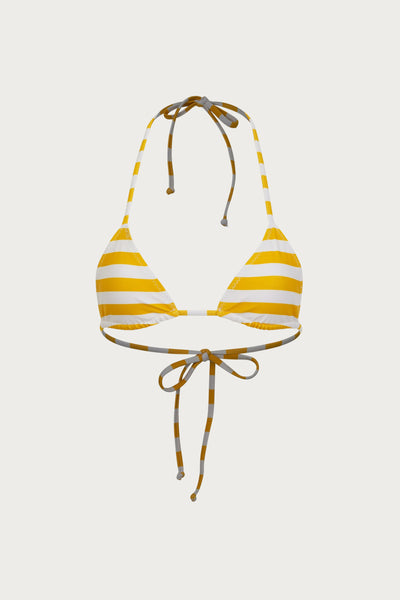 Triangle Top (Yellow Stripe) - Celestial Couture