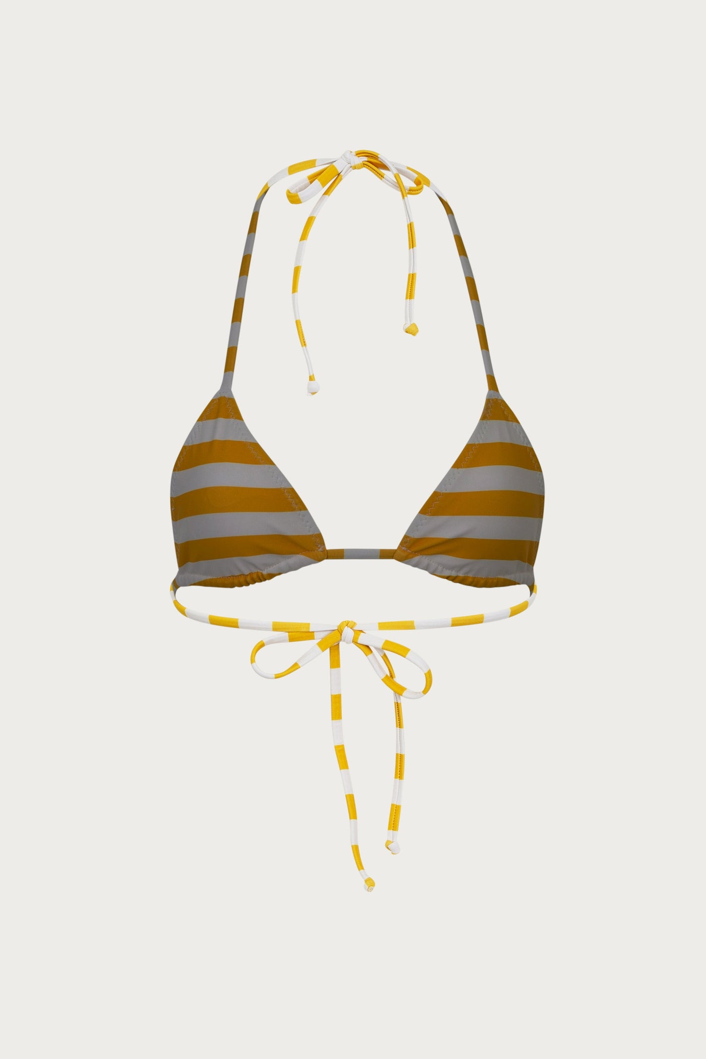 Triangle Top (Yellow Stripe) - Celestial Couture