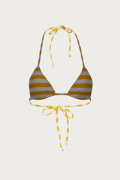 Triangle Top (Yellow Stripe) - Celestial Couture