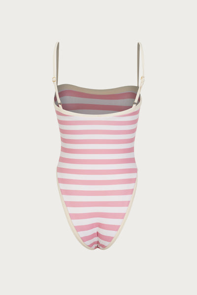 Colorblock One Piece (Pink Stripe) - Celestial Couture