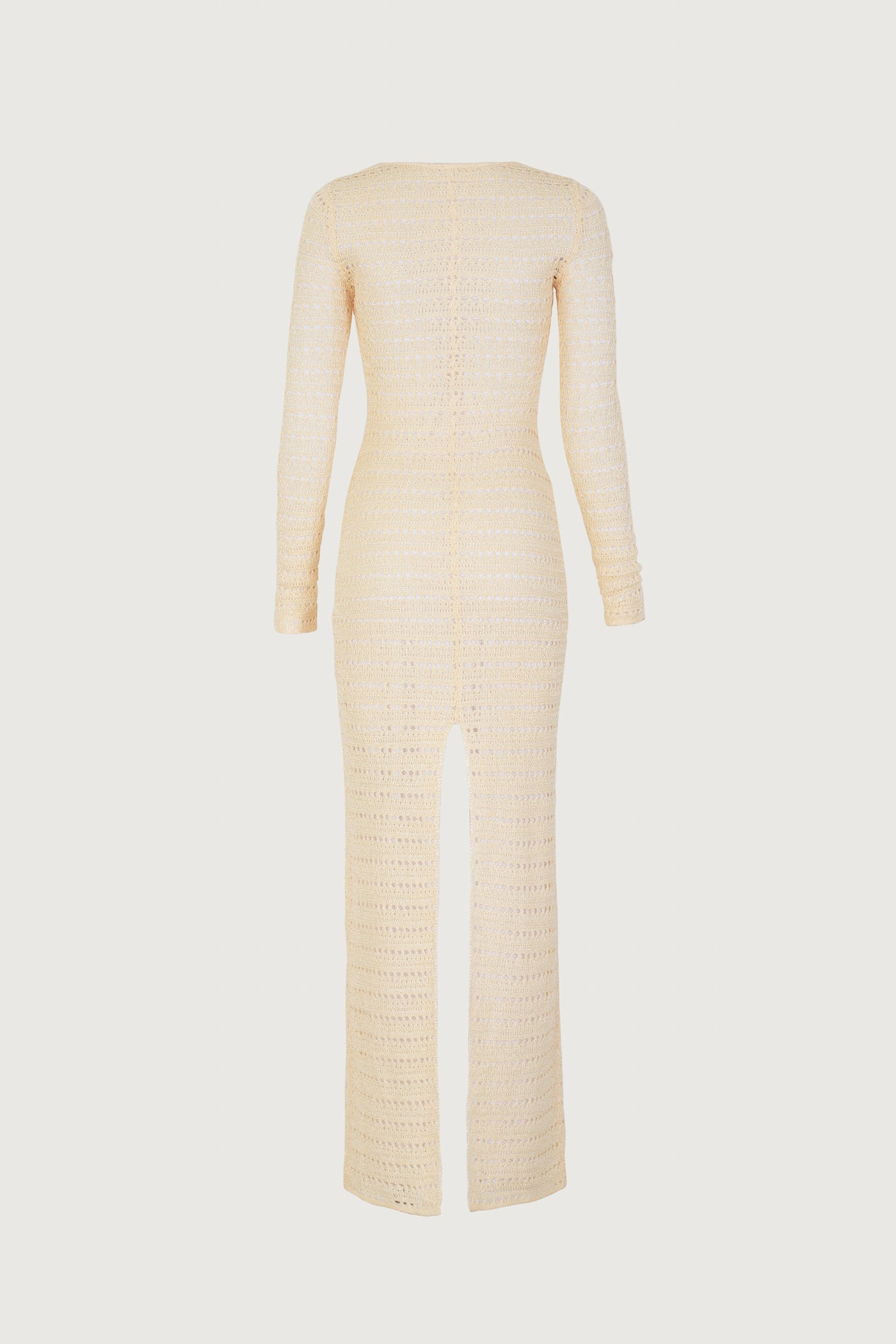 Rosette Crochet Dress (Cream) - Celestial Couture