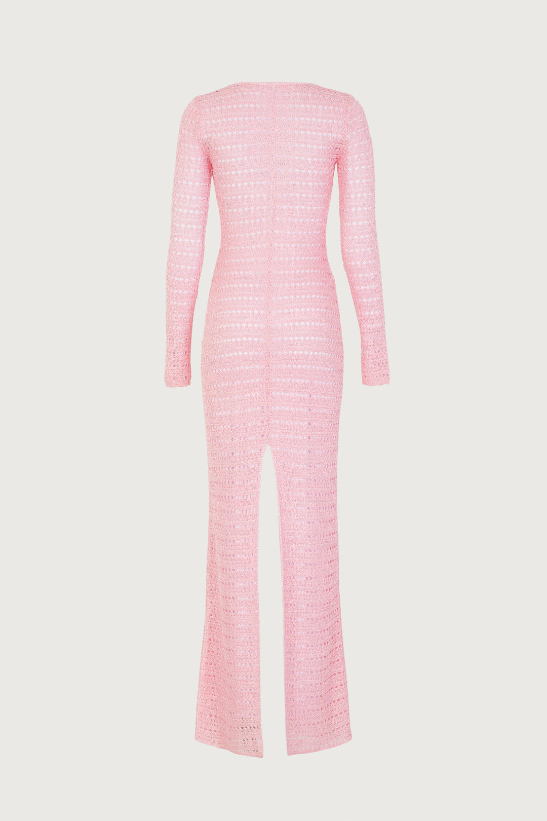 Rosette Crochet Dress (Pink) - Celestia Couture