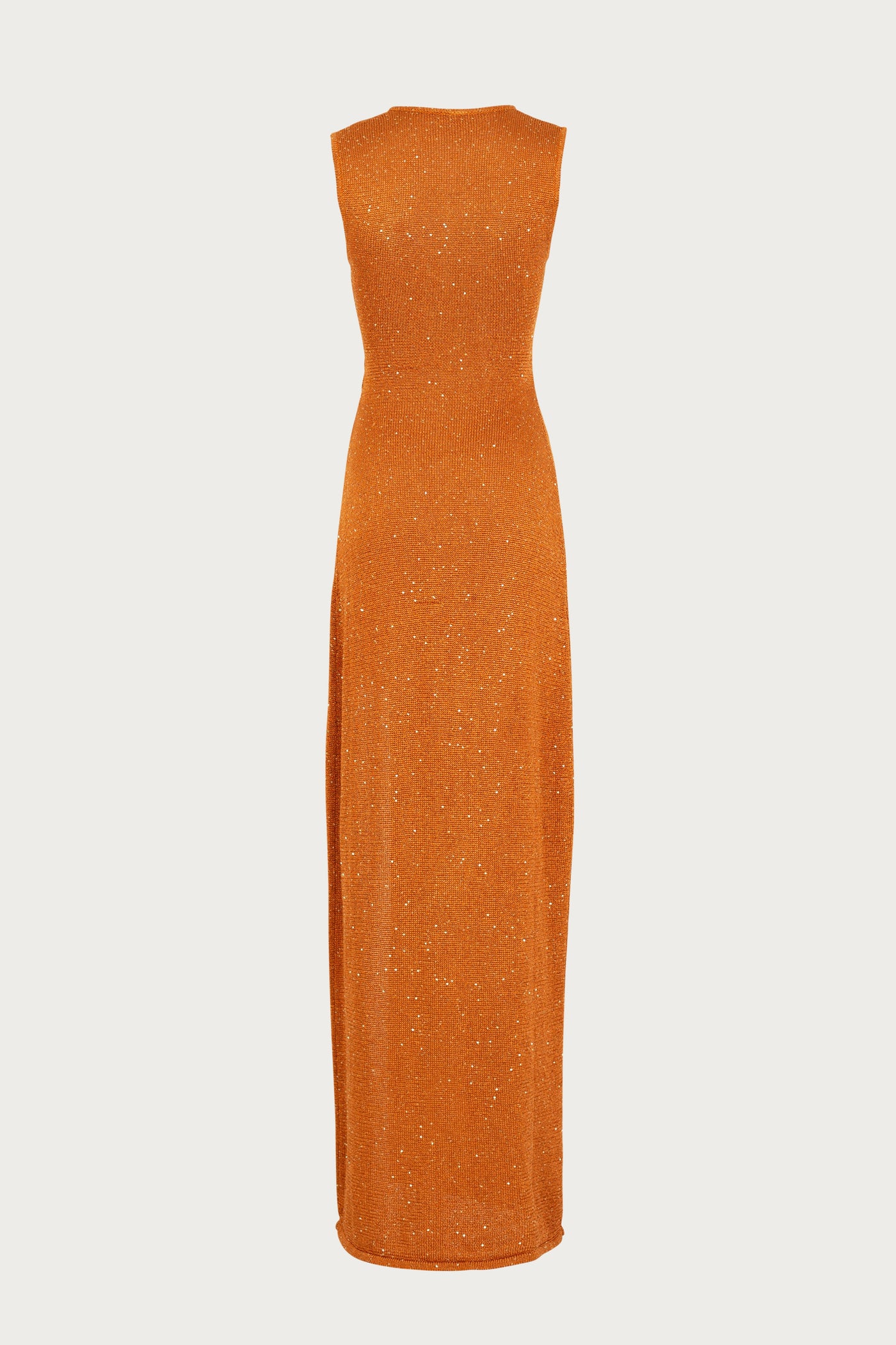 Cut Out Twist Dress (Copper Sequin) - Celestial Couture