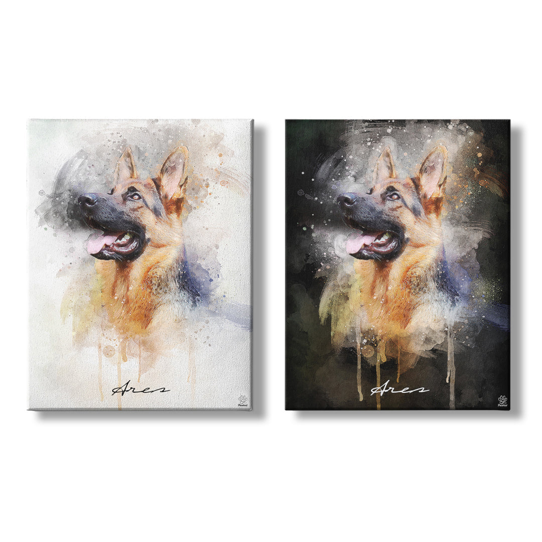 Watercolor PetCasso - Celestial Couture