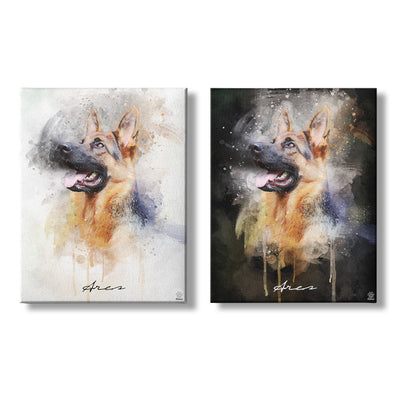 Watercolor PetCasso - Celestial Couture