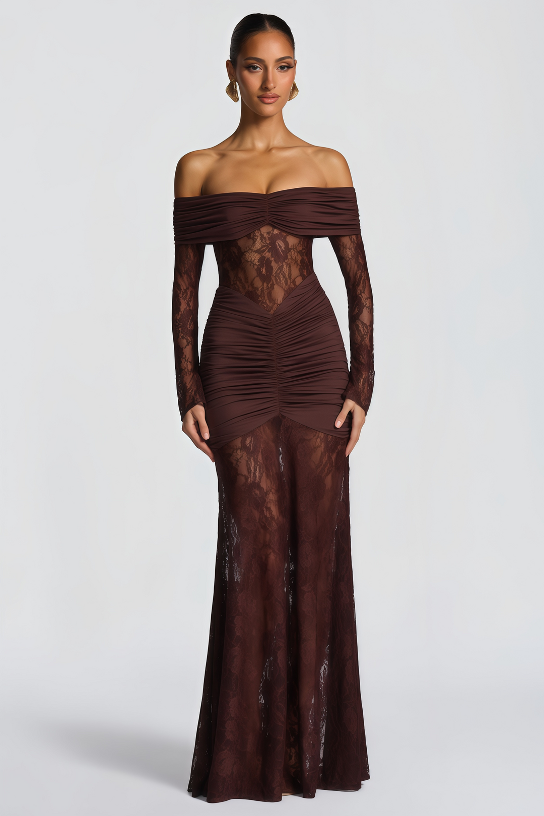 Sauline Maxi Dress - Celestia Couture