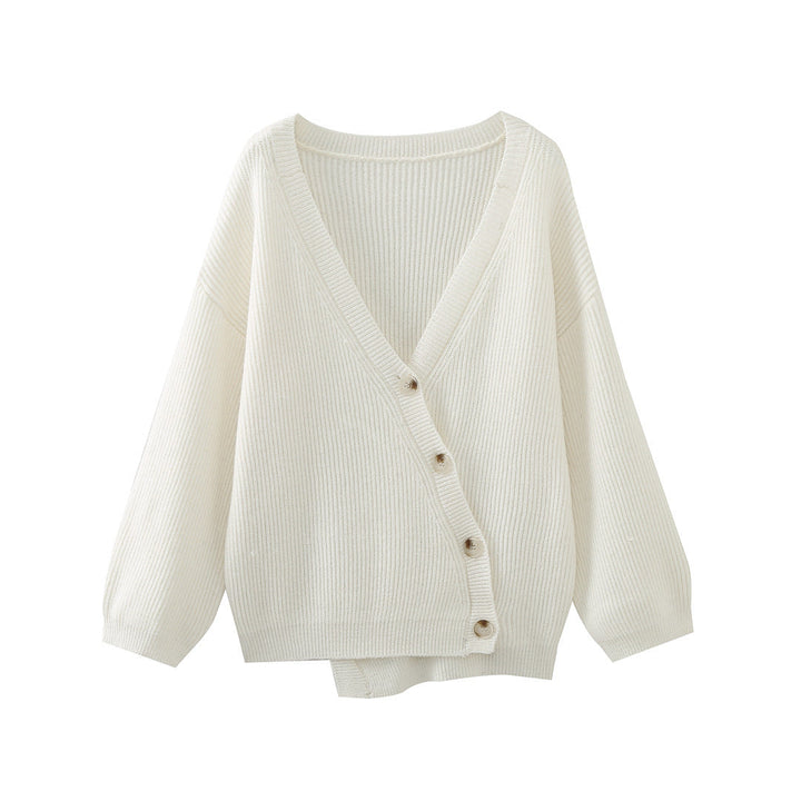 Symmetric Button Cardigan - Celestia Couture