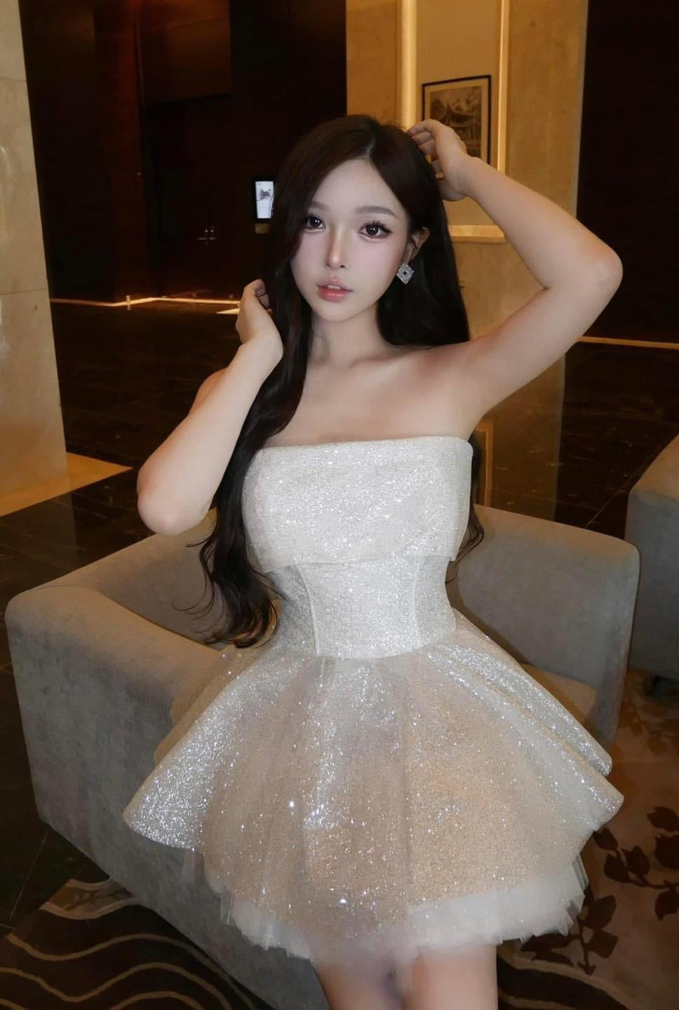 Criselda Mini Dress - Celestia Couture