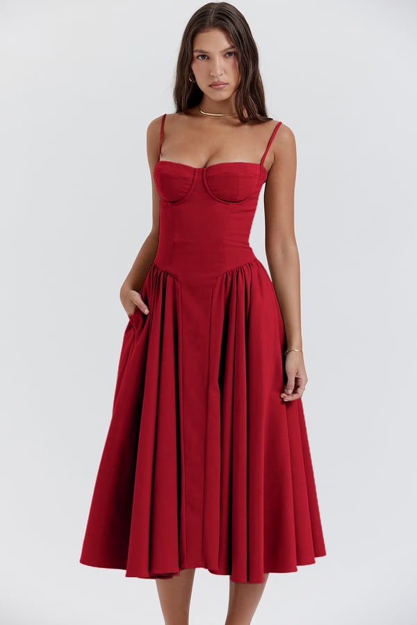 Elara | Corset Sundress - Celestia Couture
