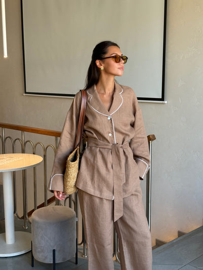 Cinched Waist Shirt - Celestial Couture