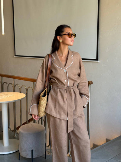 Cinched Waist Shirt - Celestial Couture