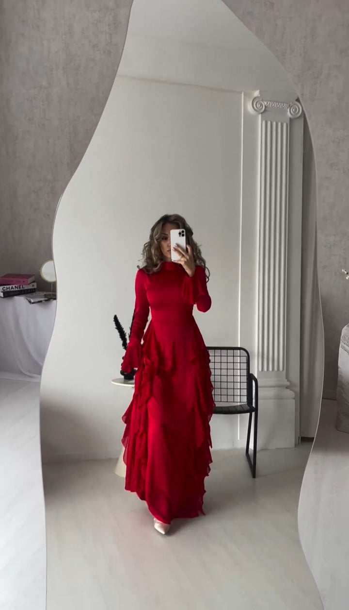 Lunara Dress - Celestia Couture