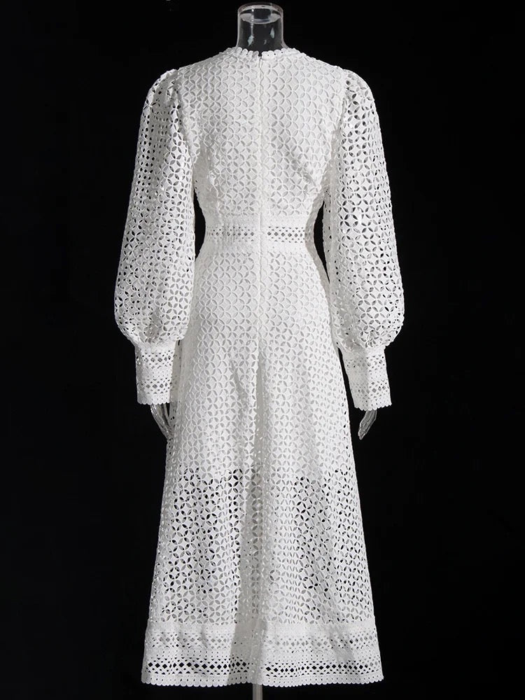 Kloé Patchwork Lace Dress