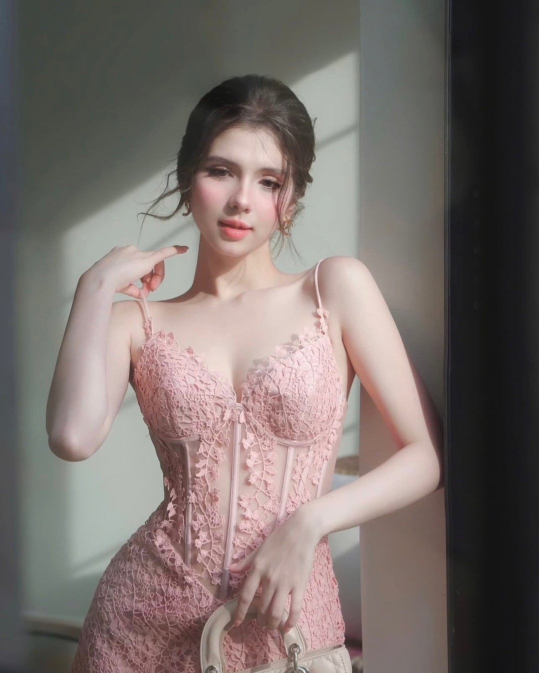 Catherine Lace Dress - Celestia Couture