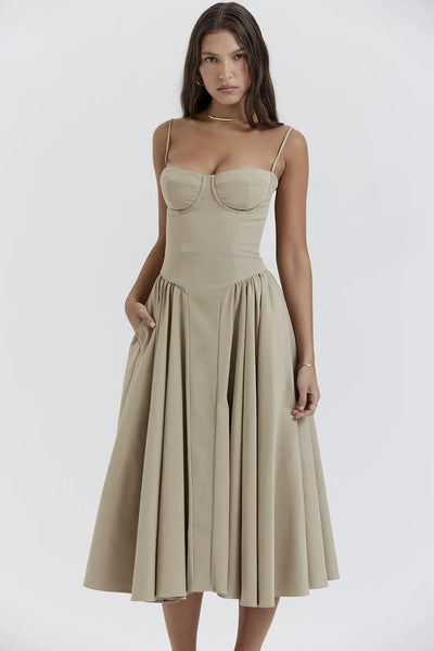Elara | Corset Sundress - Celestial Couture
