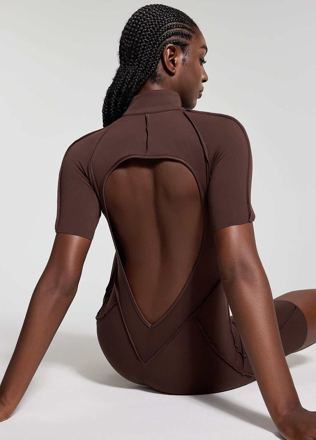 Sleek Shorts Catsuit - Celestial Couture