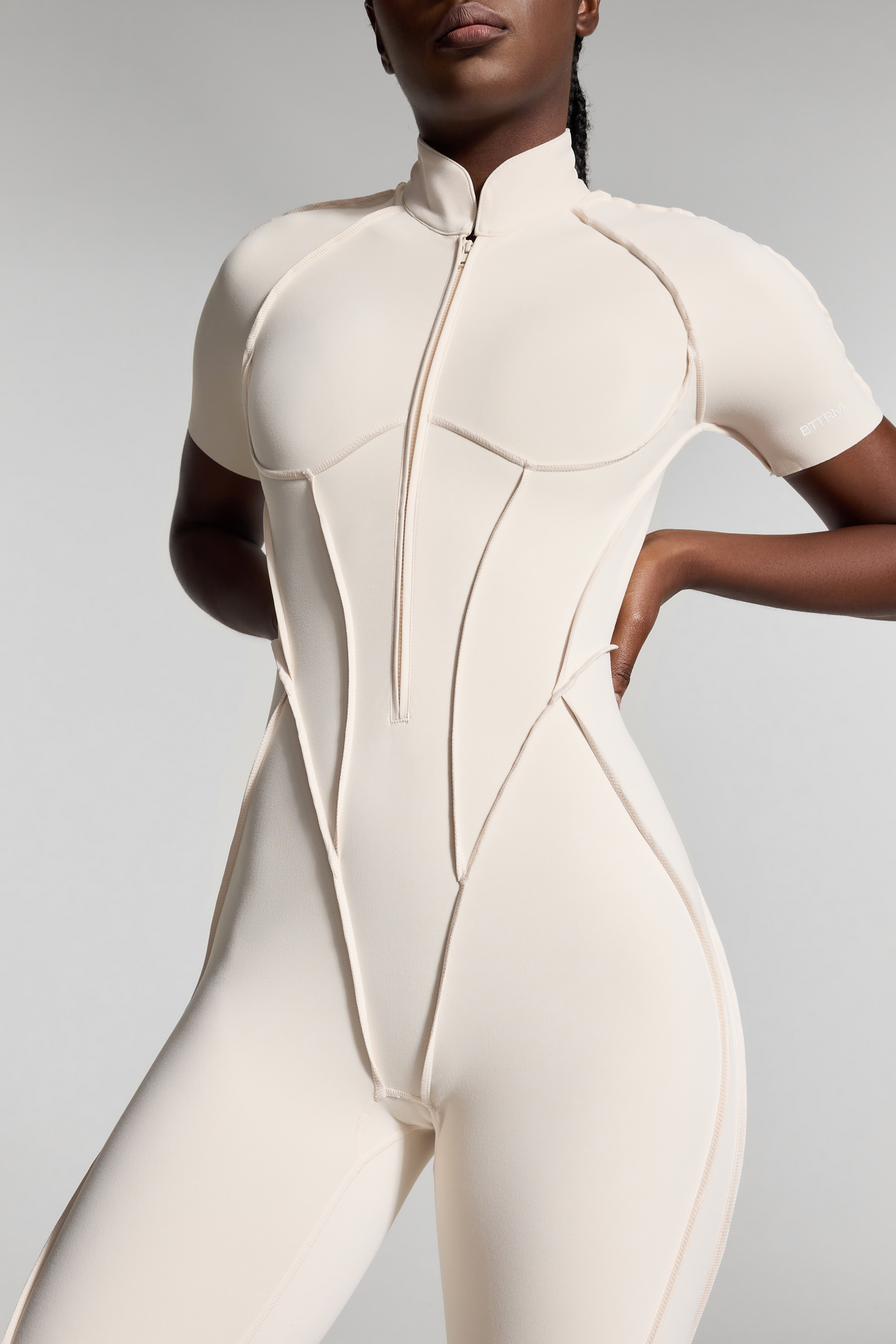Sleek Shorts Catsuit - Celestial Couture
