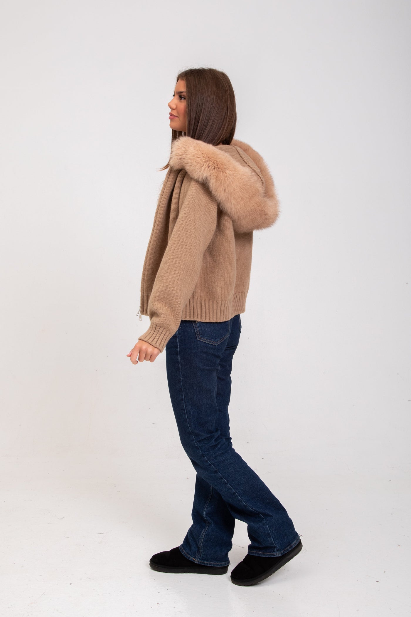 AUGUST JACKET WITH FUR